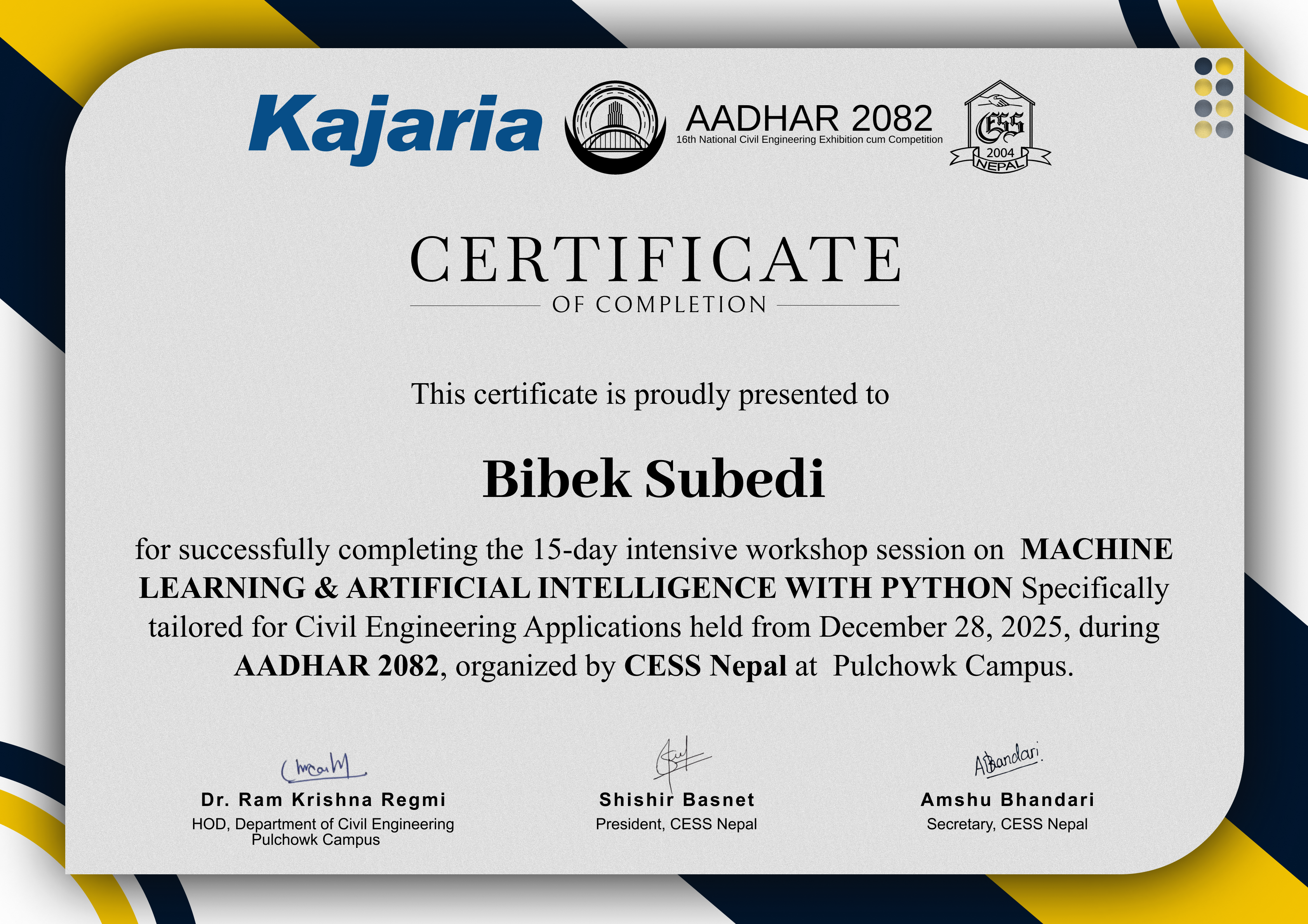 AI and Machine Learning